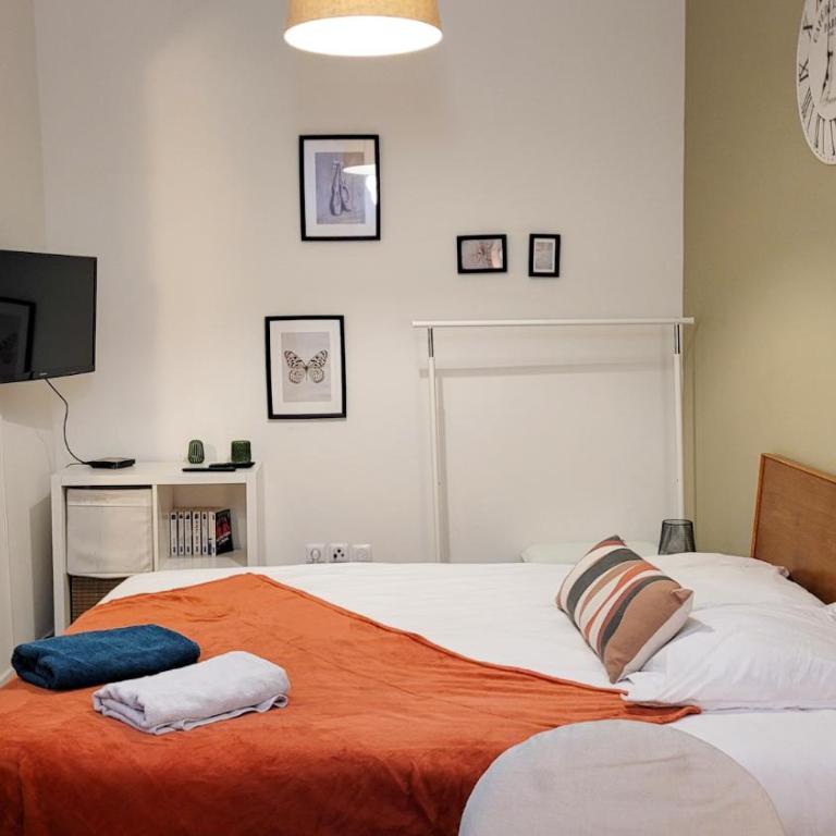 L'Eden Rouennais -Studio cosy - Gare de Rouen à 2 min - Fibre 700Mb- Cœur de Rouen - Appartamento con 1 Camera da Letto - 4