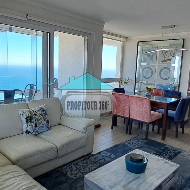 Full Vista al Mar departamento de Lujo Viña del Mar Reñaca - Three-Bedroom Apartment with Sea View - 14