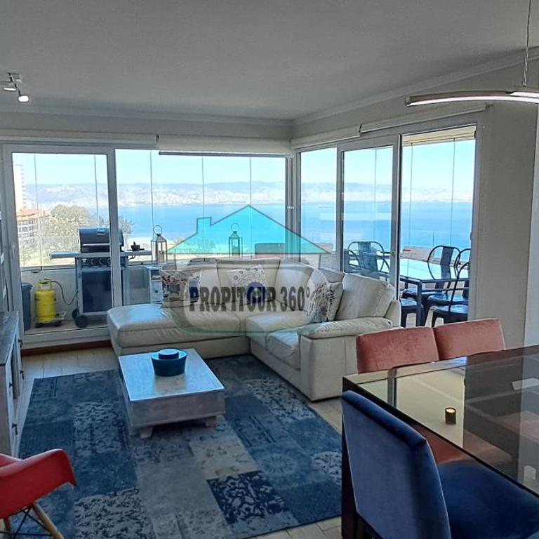 Full Vista al Mar departamento de Lujo Viña del Mar Reñaca - Three-Bedroom Apartment with Sea View - 21