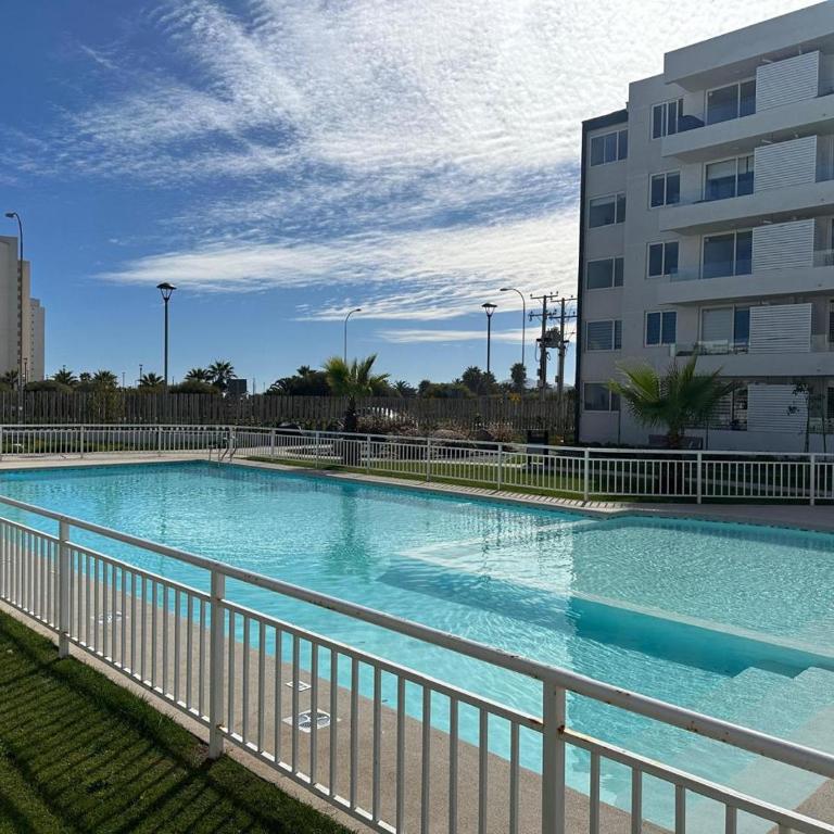 Dpto a pasos de playa, con terraza, vista al mar y faro - Two-Bedroom Apartment - 7