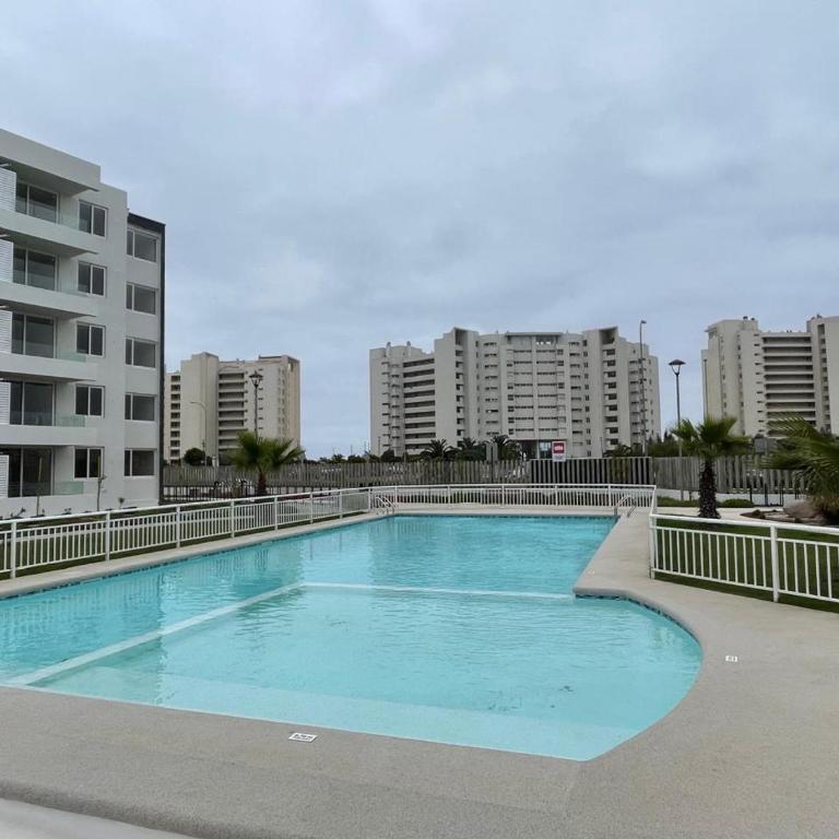 Dpto a pasos de playa, con terraza, vista al mar y faro - Two-Bedroom Apartment - 16