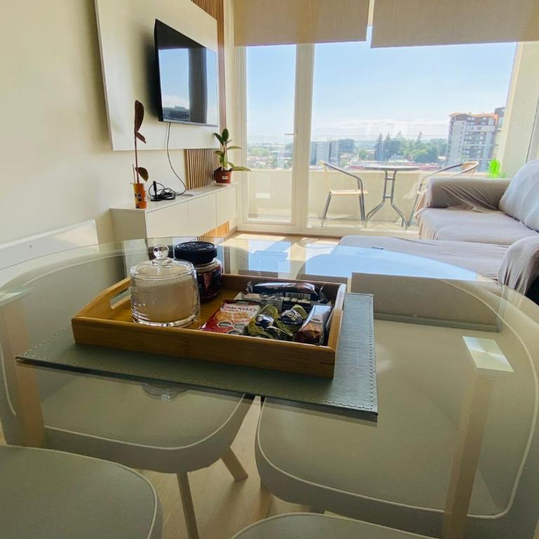 Apart Liucura Edificio Belmonte Temuco - Two-Bedroom Apartment with Balcony and Terrace - 4