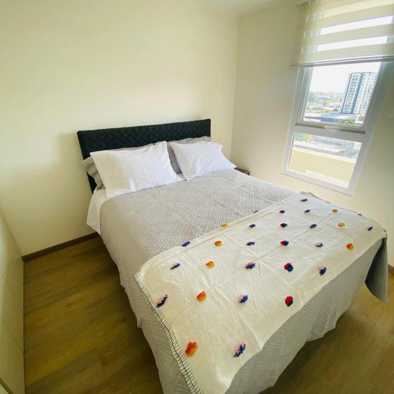 Apart Liucura Edificio Belmonte Temuco - Two-Bedroom Apartment with Balcony and Terrace - 14
