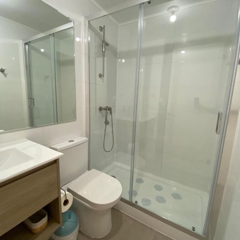 Apart Liucura Edificio Belmonte Temuco - Two-Bedroom Apartment with Balcony and Terrace - 16