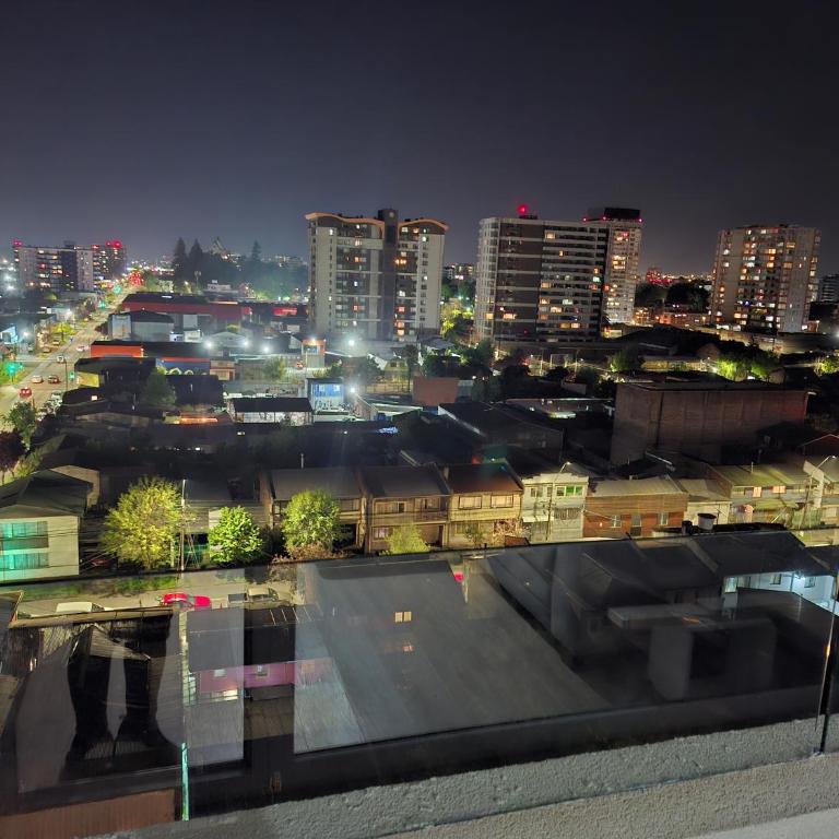 Apart Liucura Edificio Belmonte Temuco - Two-Bedroom Apartment with Balcony and Terrace - 19
