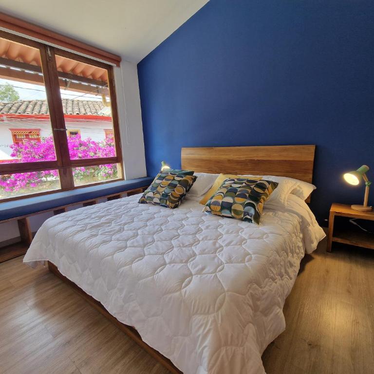 Hotel La Caracola Salento - Habitación Deluxe con cama extragrande - 69