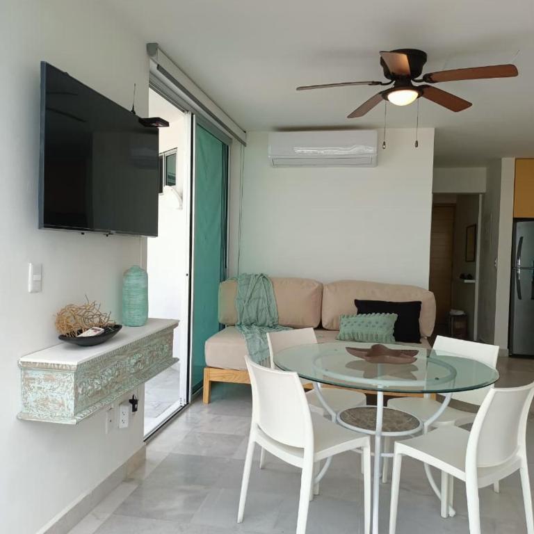 Condominios Acqua, Nuevo Vallarta - Apartamento con balcón - 8