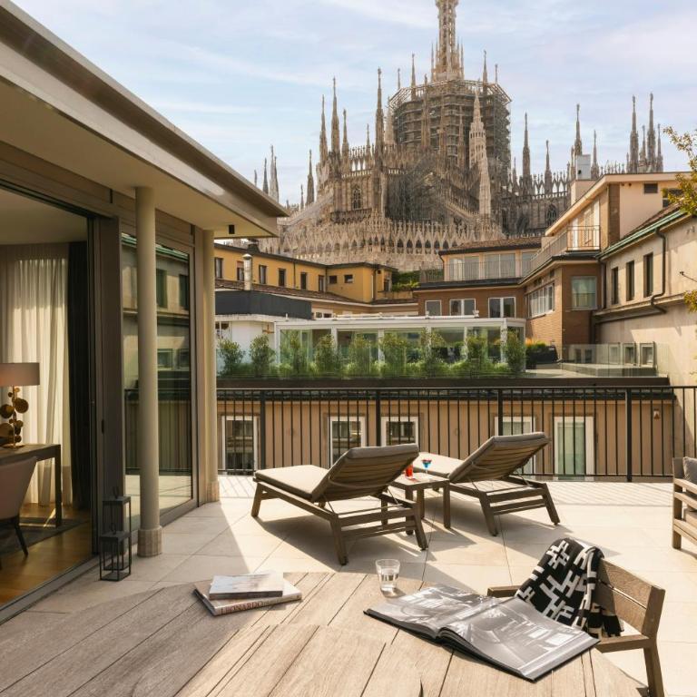 Rosa Grand Milano - Starhotels Collezione - Attico Duomo con 1 Camera da Letto e Terrazza - 3