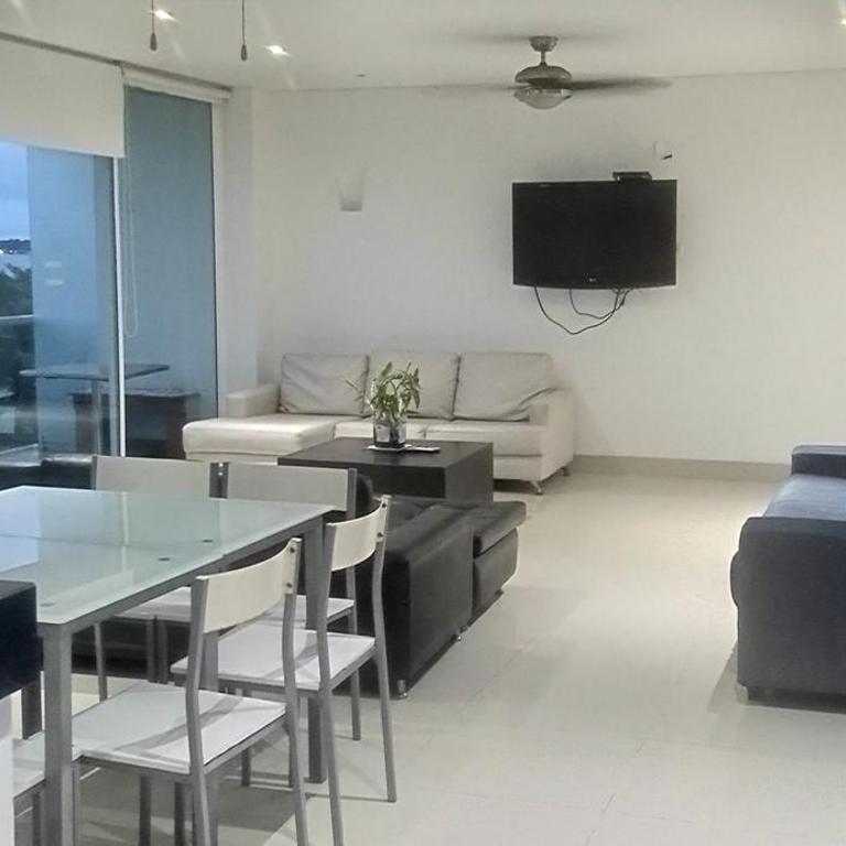 Apartamento 301 azul beach cartagena la boquilla frente al mar - Three-Bedroom Apartment - 1