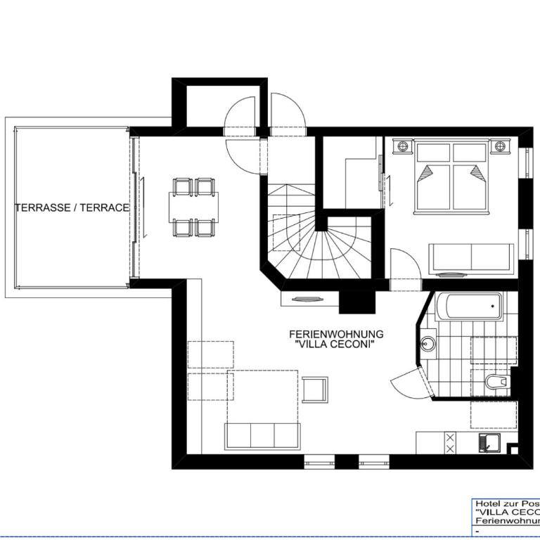 Holiday Apartments by Das Grüne Hotel zur Post - 100 % BIO & Villa Ceconi - Apartment mit 1 Schlafzimmer und Terrasse - 7