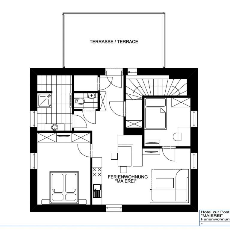 Holiday Apartments by Das Grüne Hotel zur Post - 100 % BIO & Villa Ceconi - Apartment mit 2 Schlafzimmern und Terrasse - 19