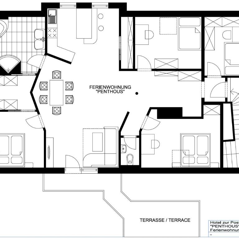 Holiday Apartments by Das Grüne Hotel zur Post - 100 % BIO & Villa Ceconi - Penthouse Apartment - including roof top - 22