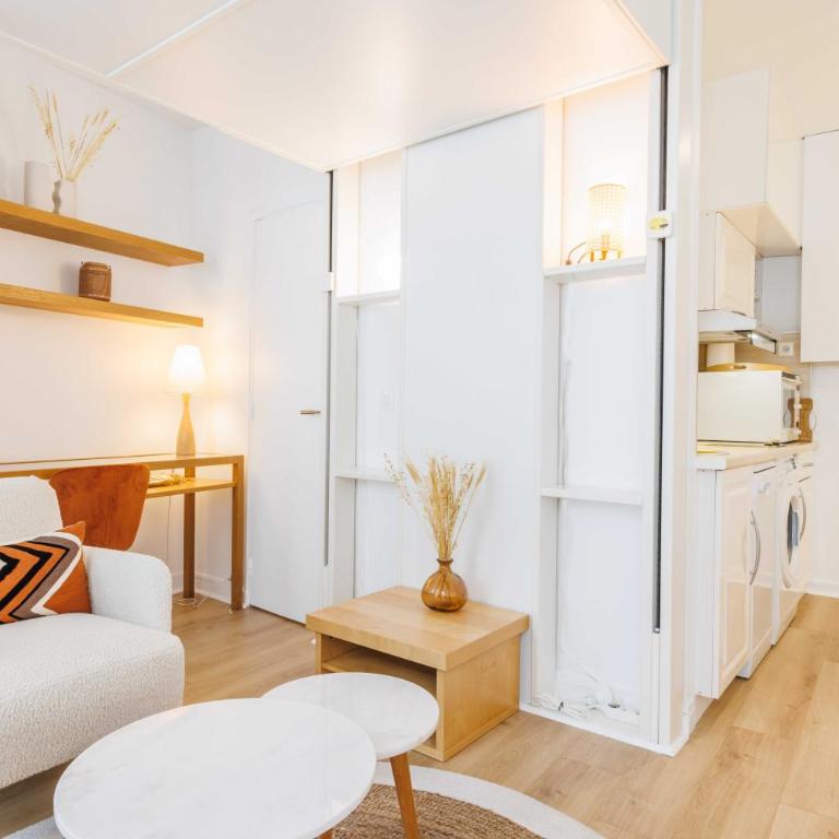 Charming studio 2P in the heart of Paris - Maison de Vacances - 11