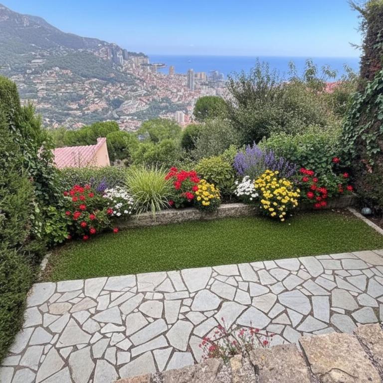 House with spectacular view of Monaco & the Mediterranean BENAKEY - Ferienhaus - 14