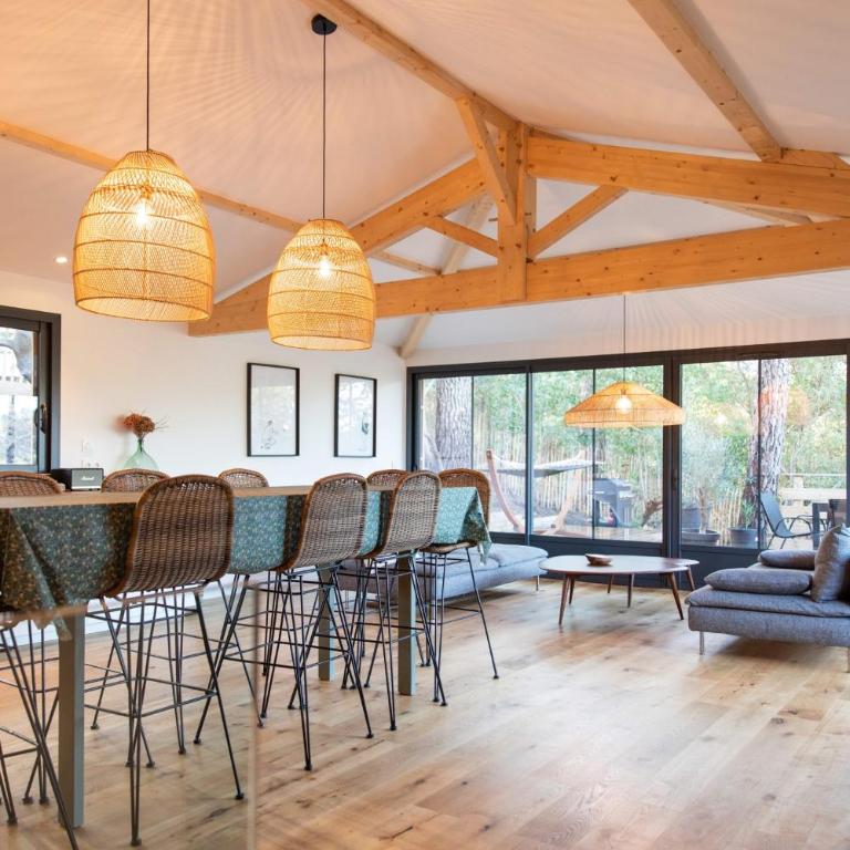 CAP AUPA CAP - Cap Ferret Le Canon - Villa neuve en bois 10 pers - Villa - 12