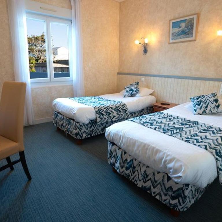 Hotel De La Mer - Chambre Lits Jumeaux Standard - 1