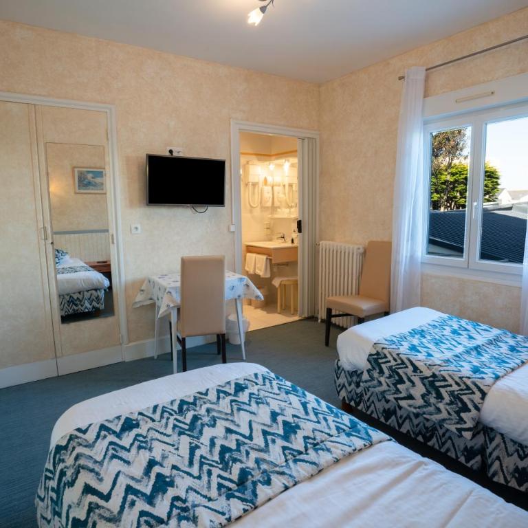 Hotel De La Mer - Chambre Lits Jumeaux Standard - 2