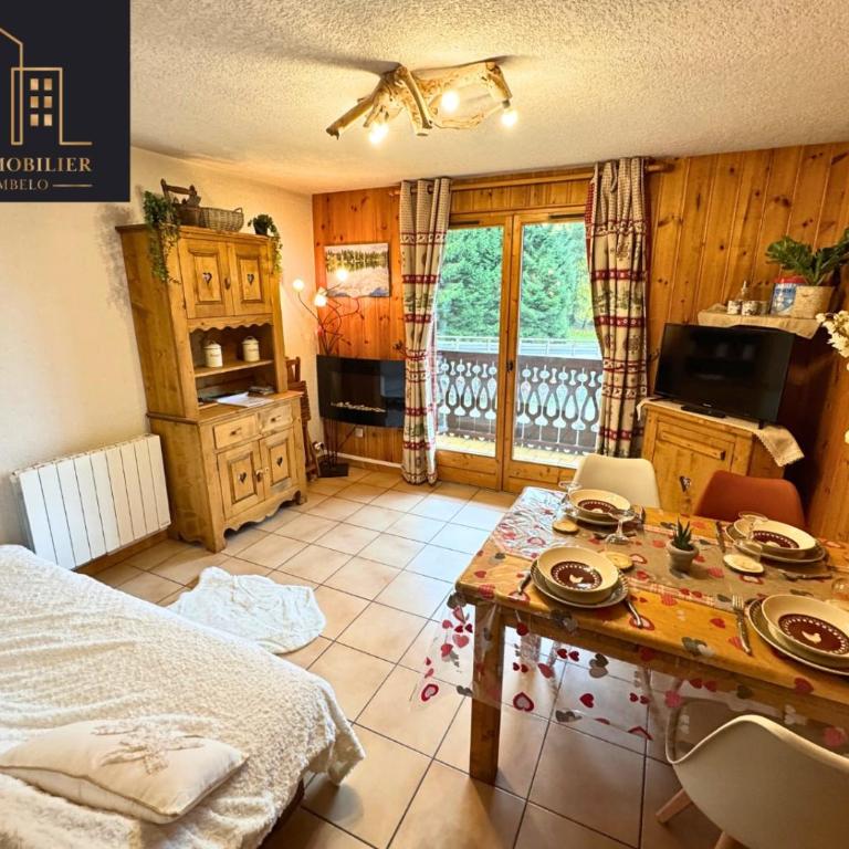 Chaleureux 2 chambres, Morillon - Appartement 2 Chambres - 1