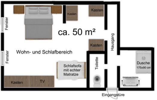 Apart Bader - Doppelzimmer mit Bergblick - 7