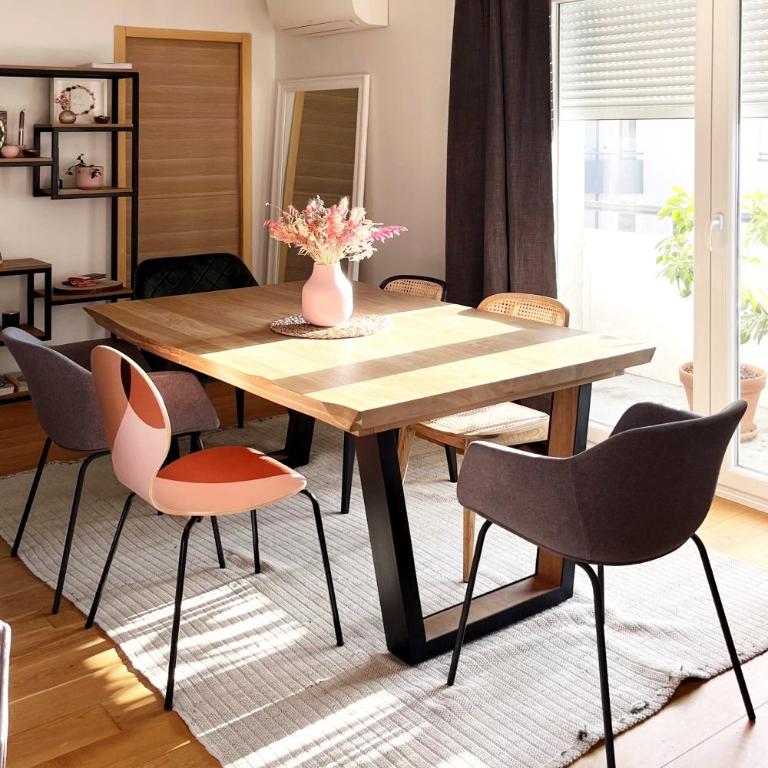 Chez Marlay, centre ville , 3 chambres , clim - Premium Apartment mit 3 Schlafzimmern und Balkon - 1