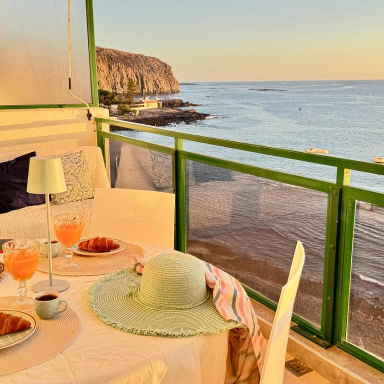 NEW THE TERRACE BY THE SEA -Infinity views & Aircond- Comodoro, Los Cristianos, Tenerife - Apartamento de 1 dormitorio - 67