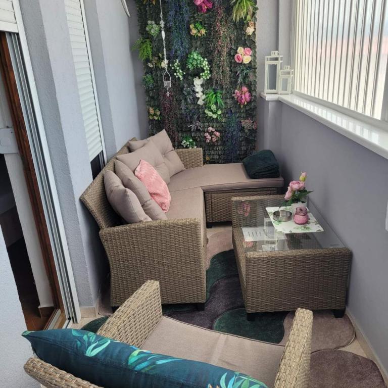 Apartment Božur - Apartman sa 1 Spavaćom Sobom i Balkonom - 21