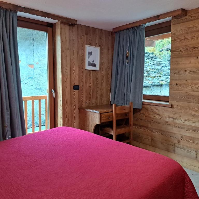 L'Abreny - Camera Matrimoniale/Doppia con Letti Singoli con Vista Montagna - 3