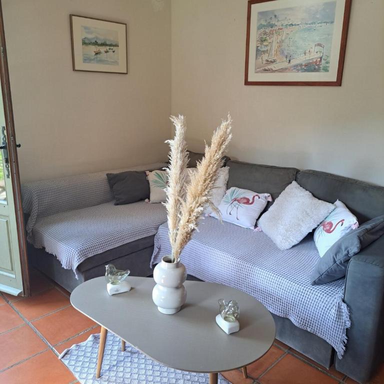 Rez de jardin villa independant Presqu'ile de Giens - Apartment - 9