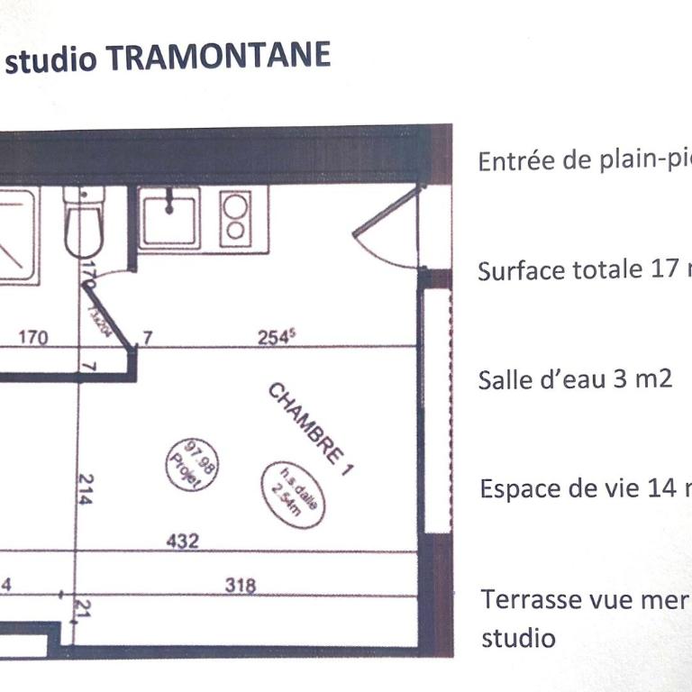 Résidences des Peyrons vue mer et les Iles d'Or - Maison 1 Chambre - 3