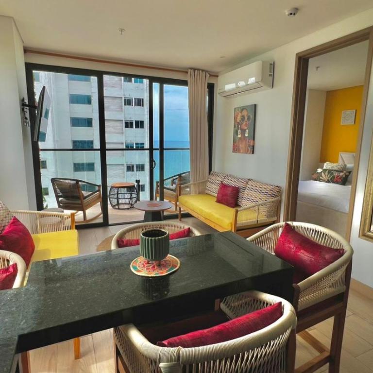 Luxury Murano Cartagena Condo - Two-Bedroom Apartment with Terrace and Sea View - 6