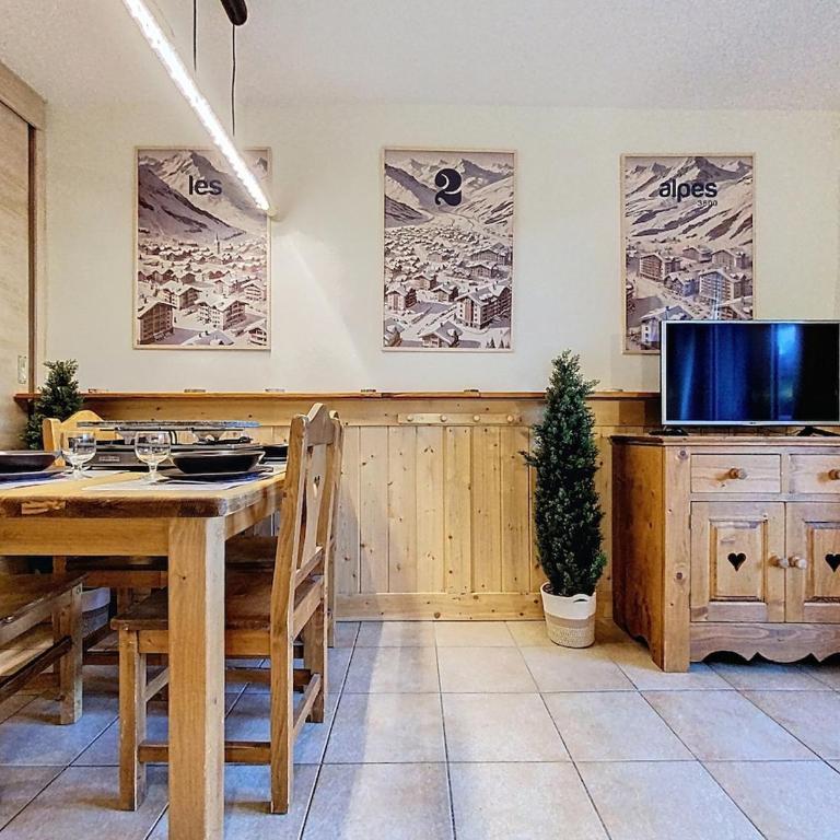 Le Lodge - Ski aux pieds Studio 4-5 Personnes Les Deux Alpes 1800 - Appartamento con 1 Camera da Letto - 5