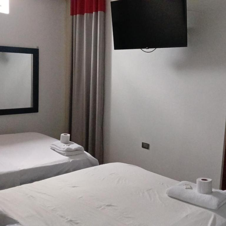 Hospedaje Monsalve - Habitación Doble - 2 camas - 3