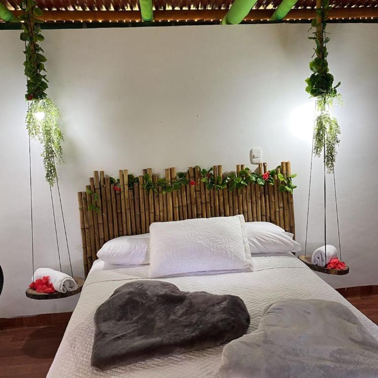 EcoCabañas Pereira - Habitación Doble con vistas al lago - 1