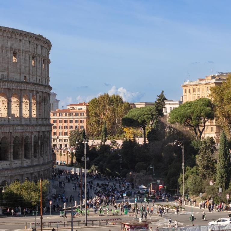 DEZA Luxe Colosseum View 2BR 2BT Modern Style - Appartamento con 2 Camere da Letto e con Vista - 41