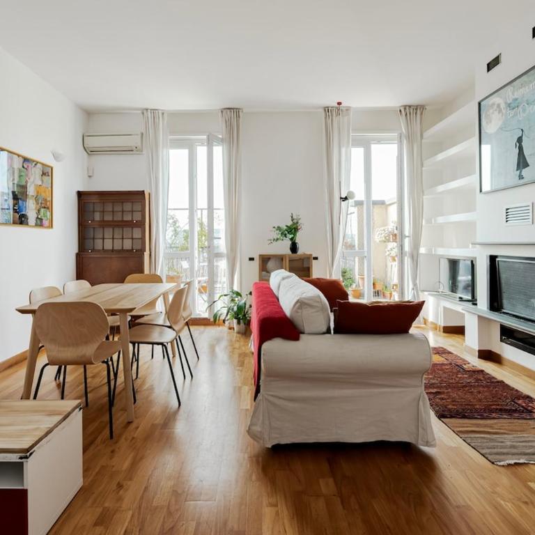 City center rooftop with terrace in porta Romana - Appartamento con 1 Camera da Letto - 7