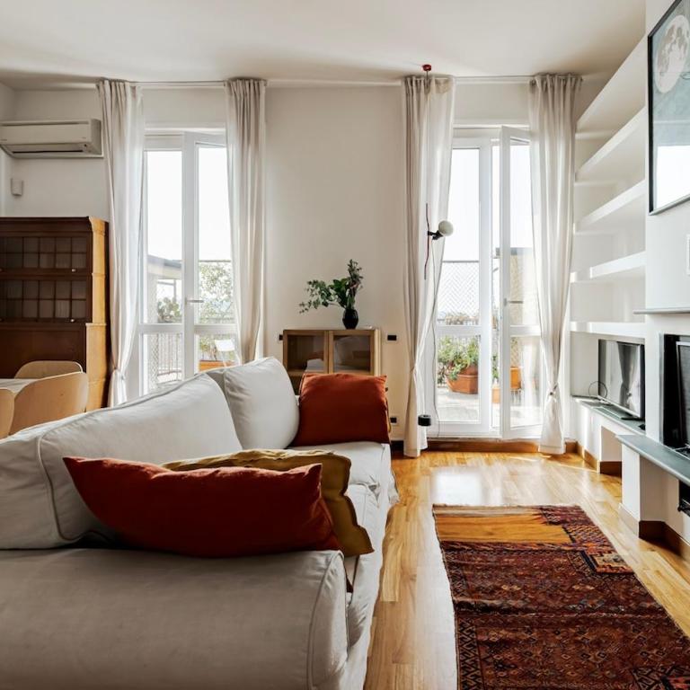 City center rooftop with terrace in porta Romana - Appartamento con 1 Camera da Letto - 16