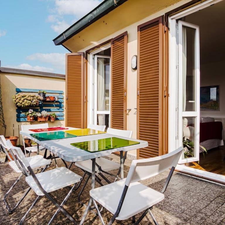 City center rooftop with terrace in porta Romana - Appartamento con 1 Camera da Letto - 36