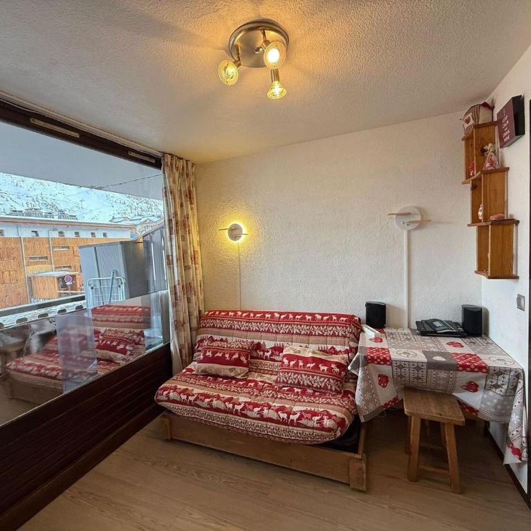 Studio Cabine à Tignes Le Lac avec Balcon et Casier à Skis - FR-1-502-452 - Studio - 4