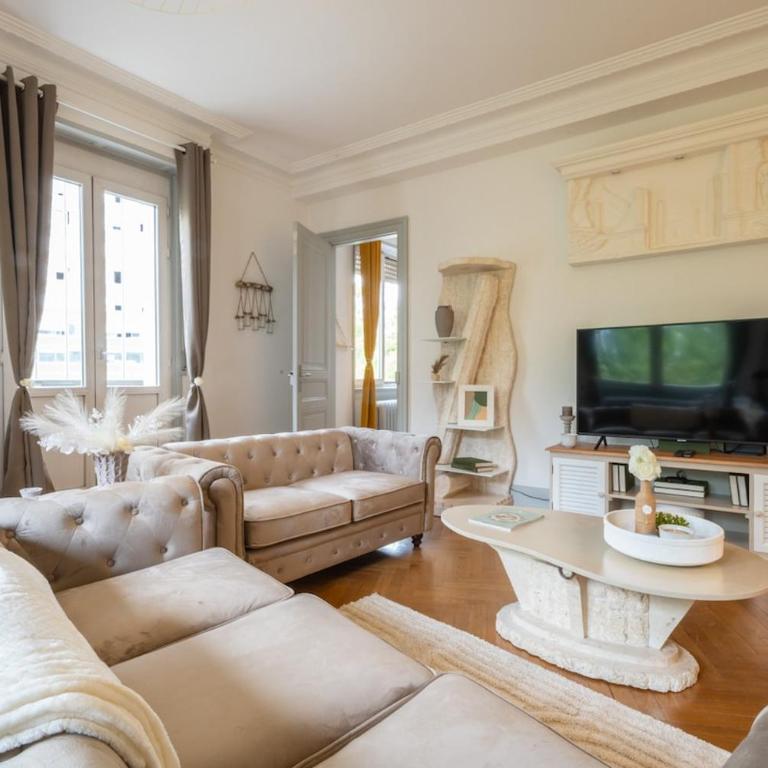 Beautiful Haussmannian apartment in Mulhouse city center - Apartment mit 3 Schlafzimmern - 1