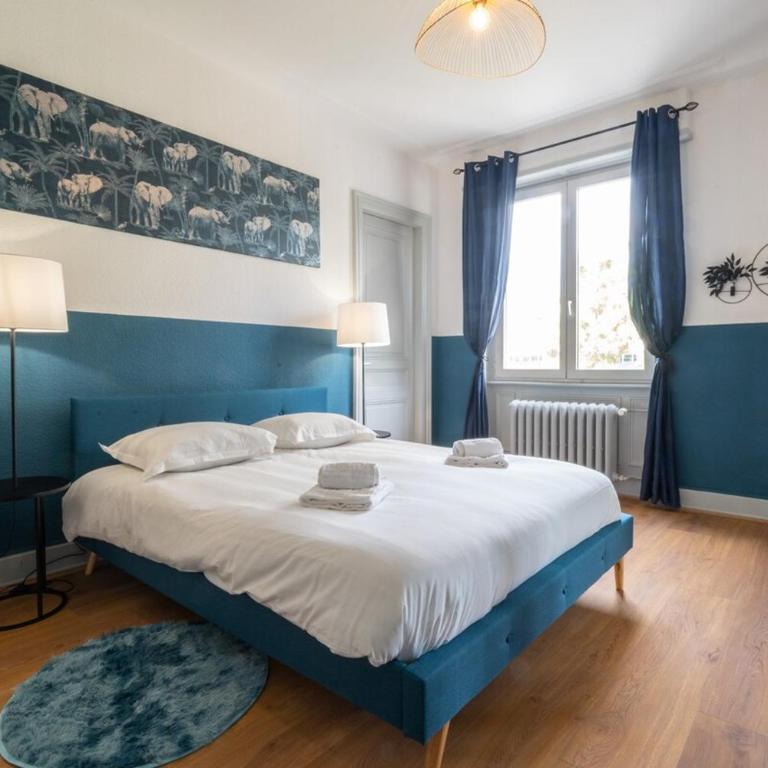 Beautiful Haussmannian apartment in Mulhouse city center - Apartment mit 3 Schlafzimmern - 10