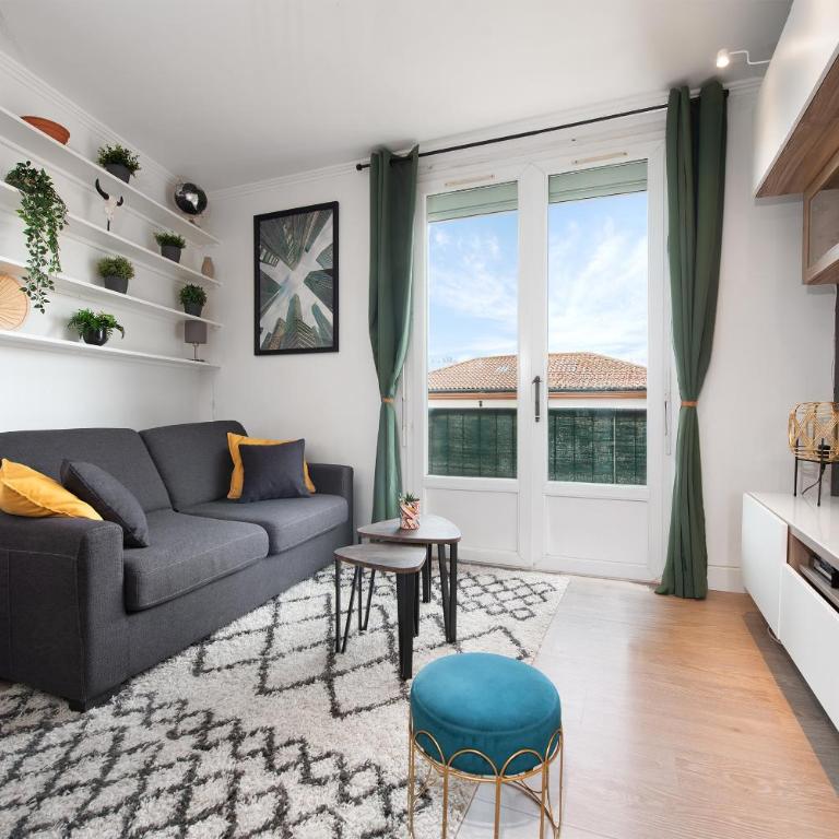 Appart Centre ville Toulouse - 5 min MÉTRO St Cyprien - Apartment mit 1 Schlafzimmer - 15