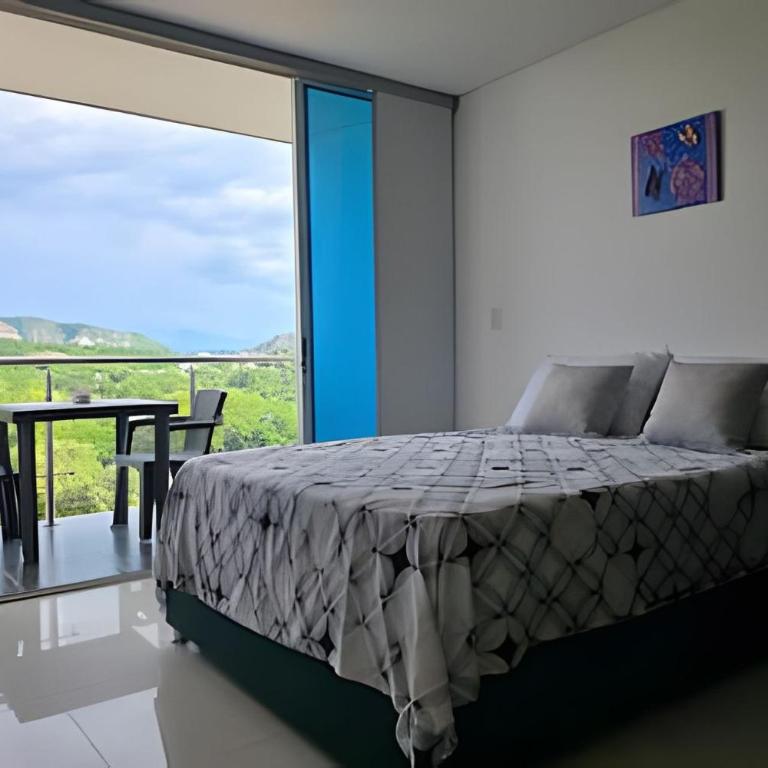 Apartamento vacacional, Wifi, Piscina, Ricaurte central - Apartamento Estudio con balcón - 3