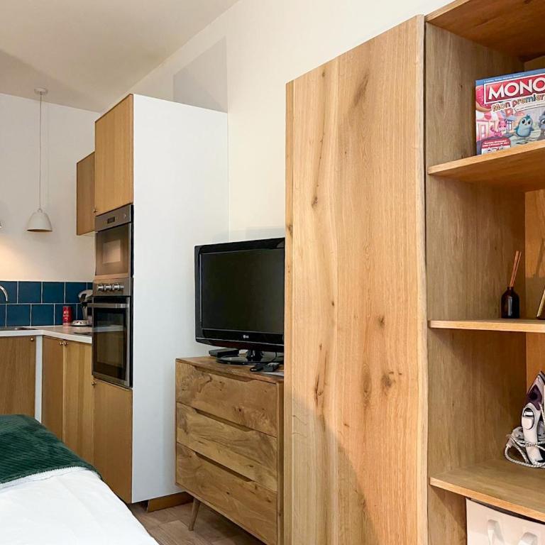 L'Oasis Rouennaise - Wifi 1Gbit - Gare 2min - Cathédrale 5min - Studio - 21