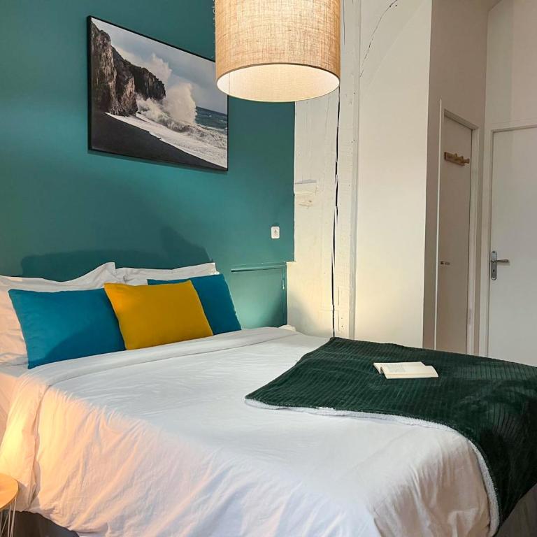 L'Oasis Rouennaise - Wifi 1Gbit - Gare 2min - Cathédrale 5min - Studio - 20