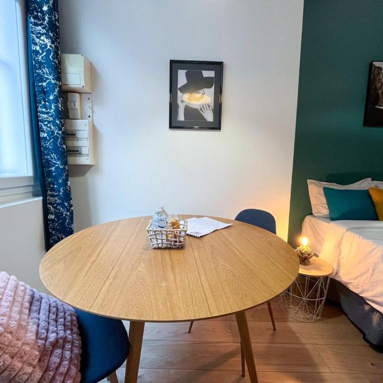 L'Oasis Rouennaise - Wifi 1Gbit - Gare 2min - Cathédrale 5min - Studio - 24