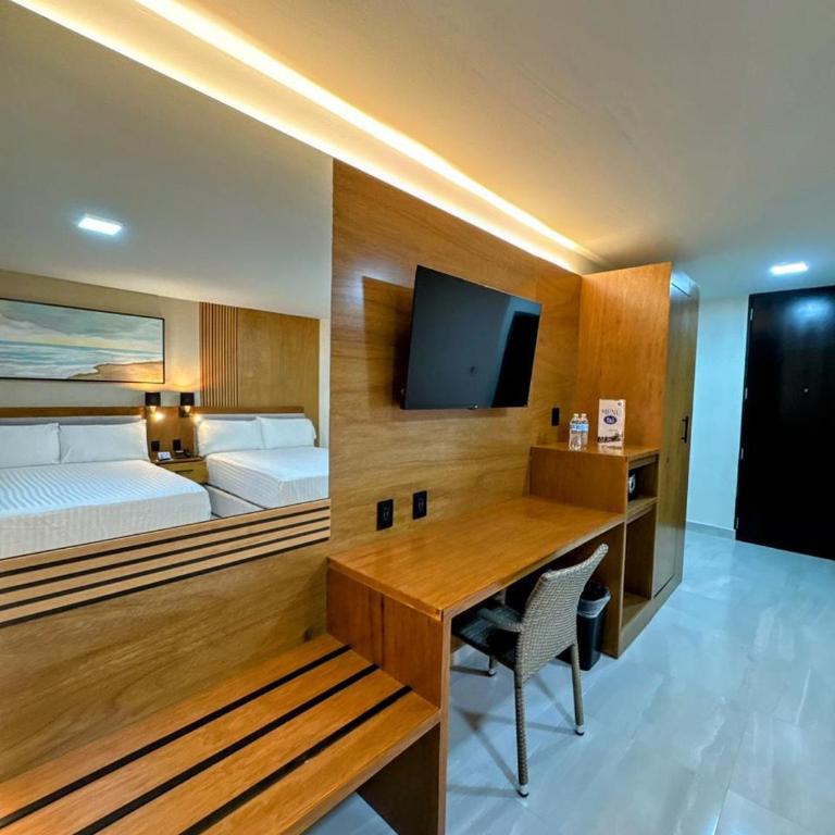 Hacienda Mazatlán sea view - Double Room with 2 Double Beds - 7