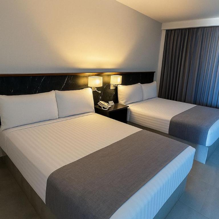 Hacienda Mazatlán sea view - Double Room with 2 Double Beds - 15