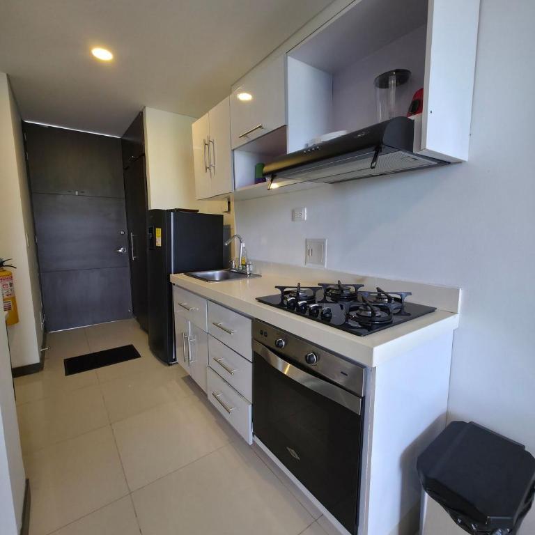 Apartamento vacacional, Wifi, Piscina, Ricaurte central - Apartamento Estudio con balcón - 11