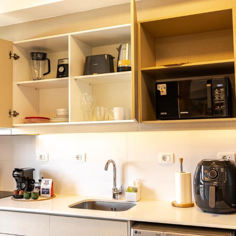 Designer Studio, 800 Mbps WiFi, Del Sol Area - Apartamento - 30