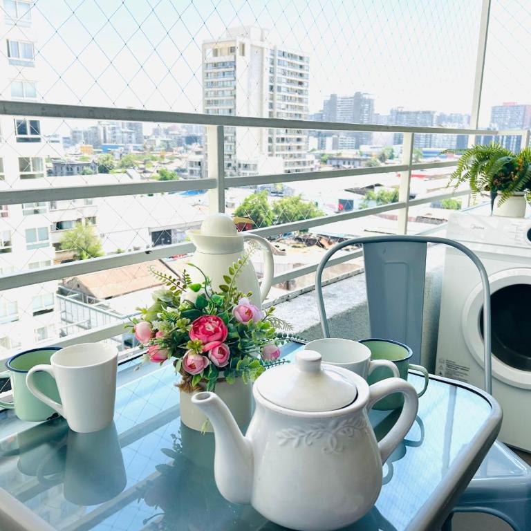 Depto Amoblado Metro Matta para Empresas Wifi gratis - Apartamento de 3 dormitorios - 7
